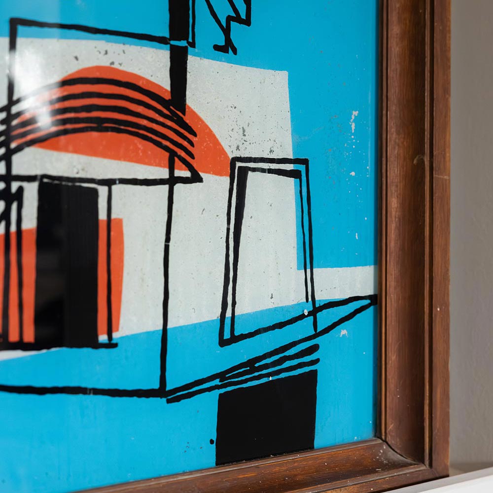 German Mid-Century Glass