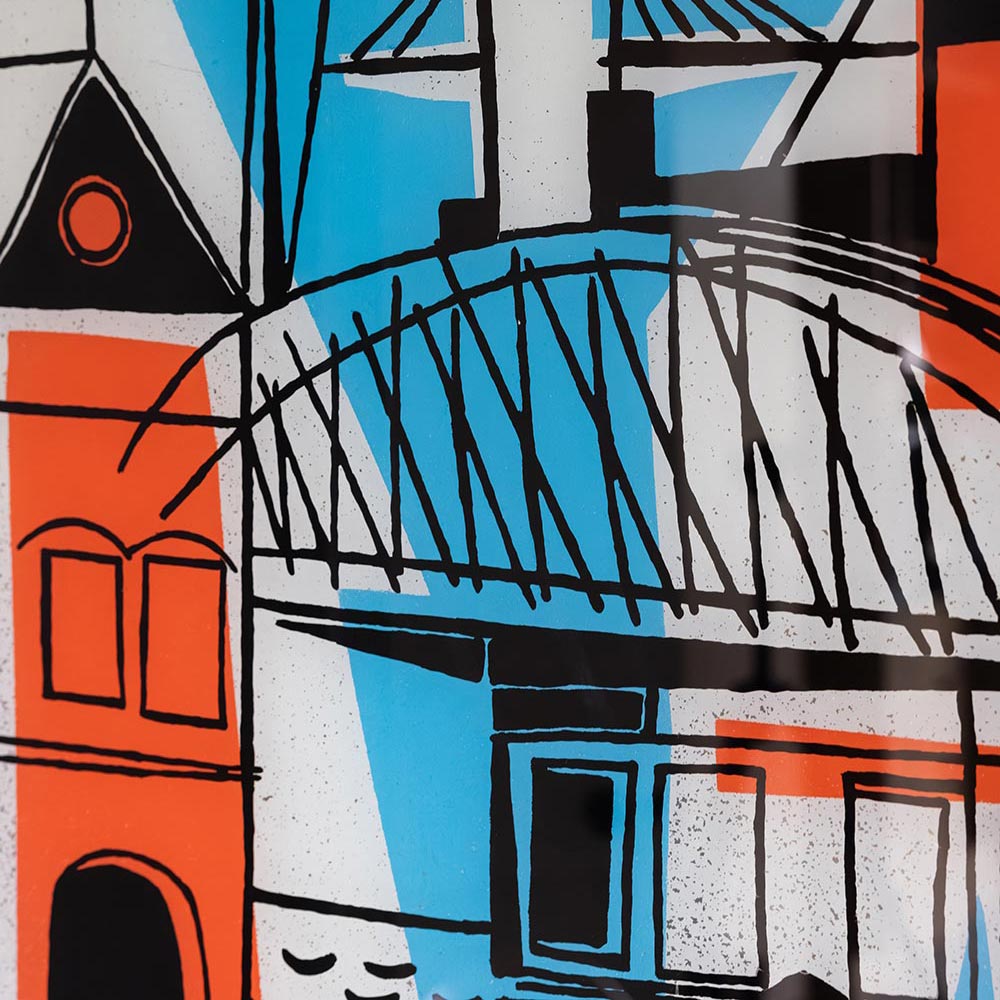 German Mid-Century Glass
