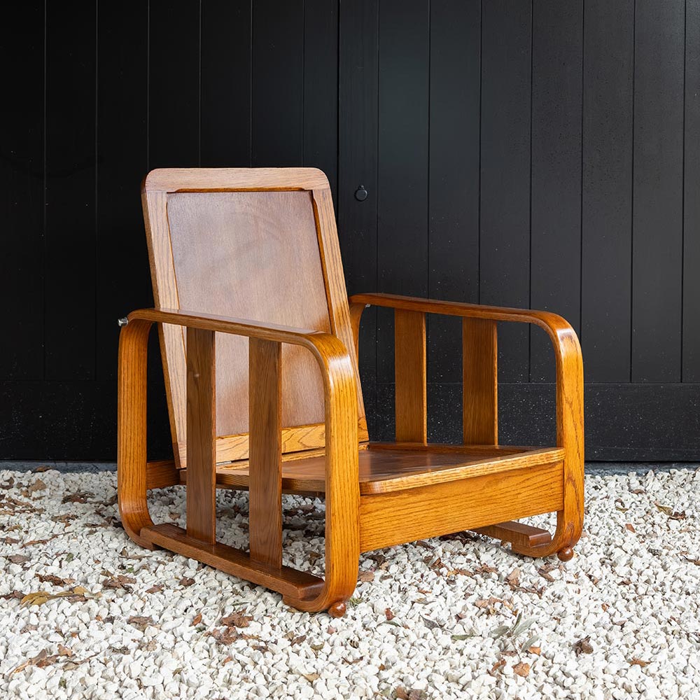 Heals Bentwood Lounge Chair