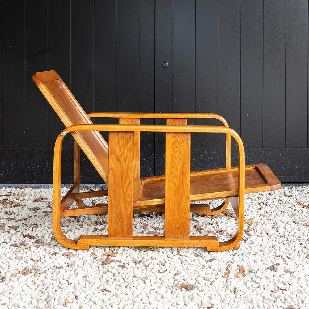 Heals Bentwood Lounge Chair