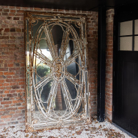 US Embassy Glazed Mirror