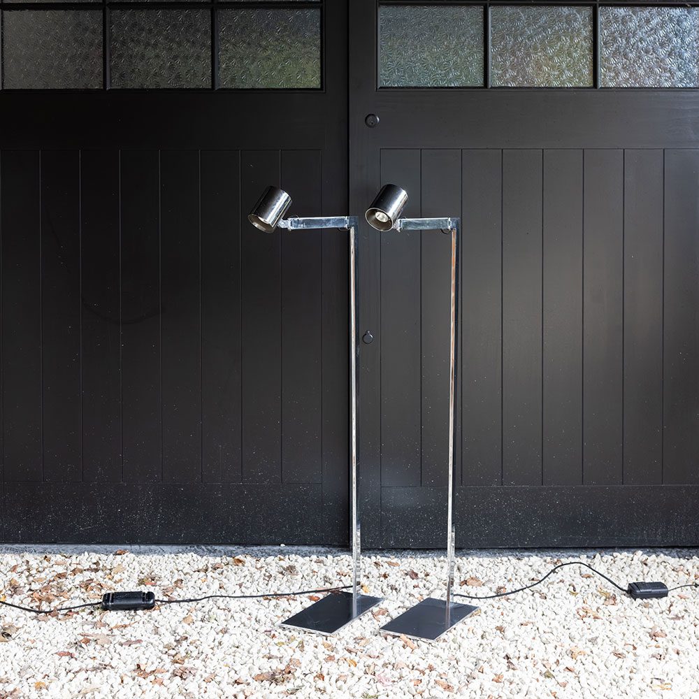 Pair of Chantecaille Floor Lamps Pair of Chantecaille Floor Lamps