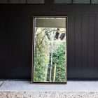 1960s Wooden Frame Mirror