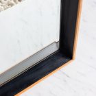 1960s Wooden Frame Mirror