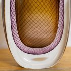 Fish Net Vase by Vicke Lindstrand for Kosta