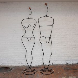 Male & Female Valet Stands by Laurids Lonborg