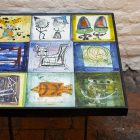 Tiled Coffee Table by Bruno Capacci